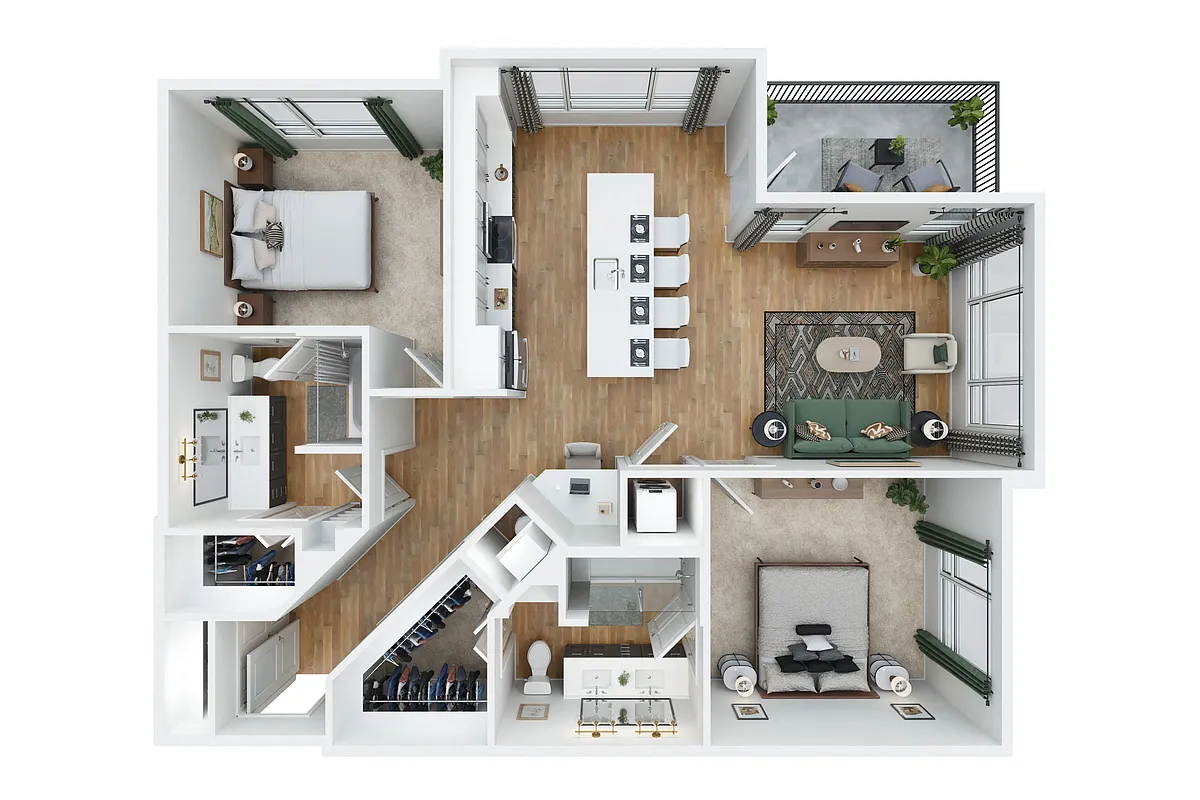 Floor plan B3