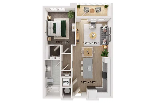 Floor plan Belle Isle
