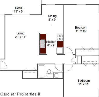 2nd image of 4510 Rhode Island Ave N APT 07