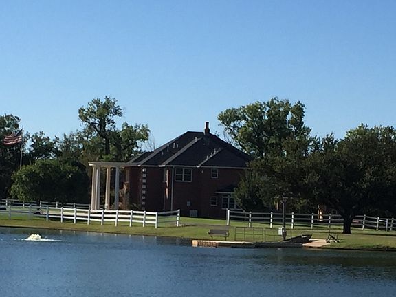House from east side of pond