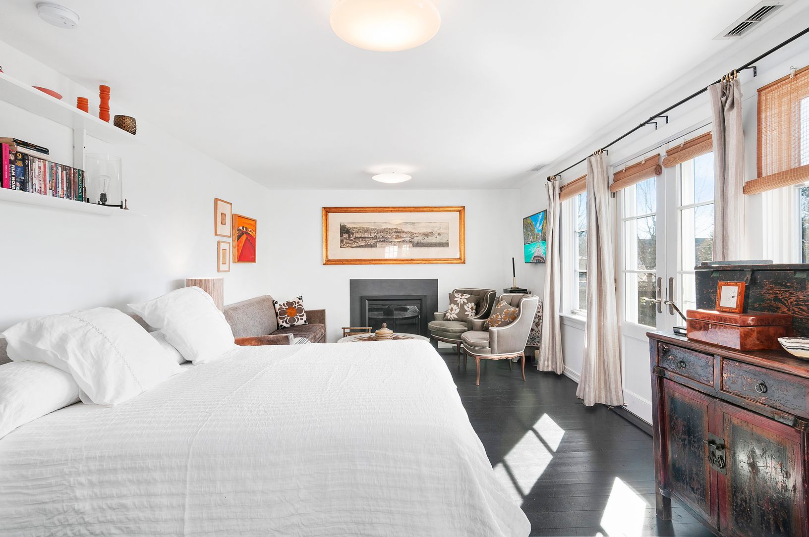  Master Suite with Sitting Area and Private Deck