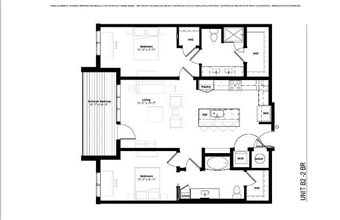 Floor plan B2