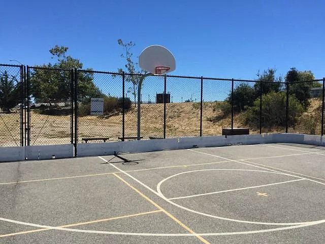 Shoot some hoops at nearby Mike Fox Park
