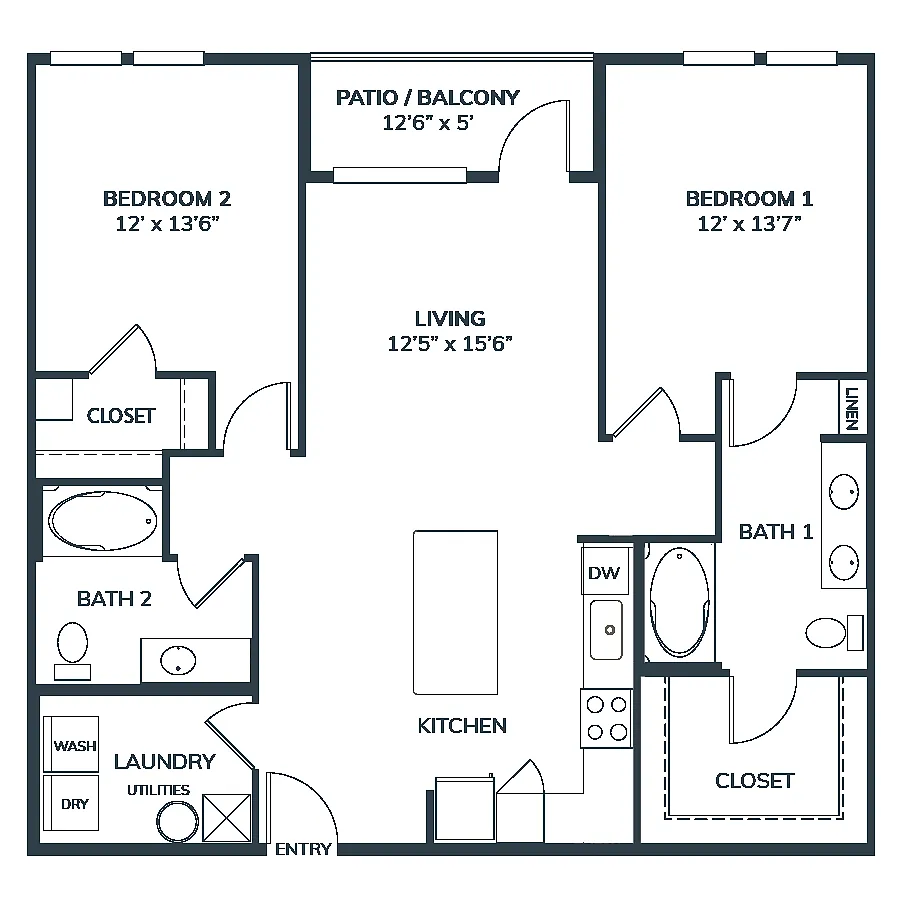Floor plan B1