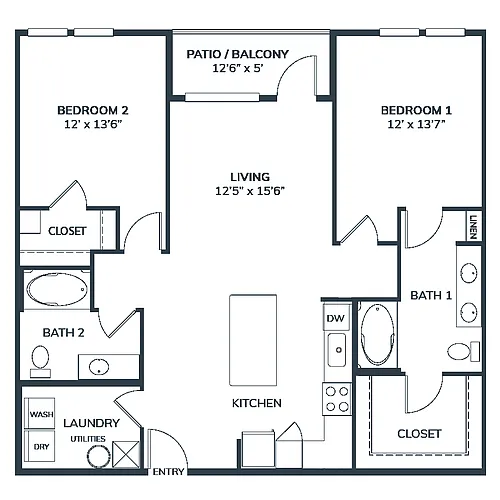 Floor plan B1