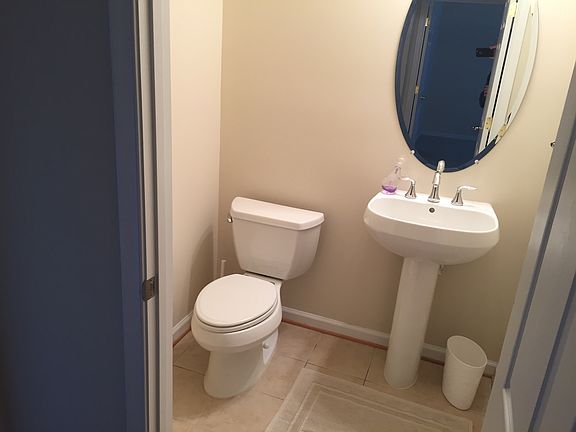 Main level half bath