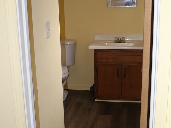 Master bathroom, tub is to the left in this picture