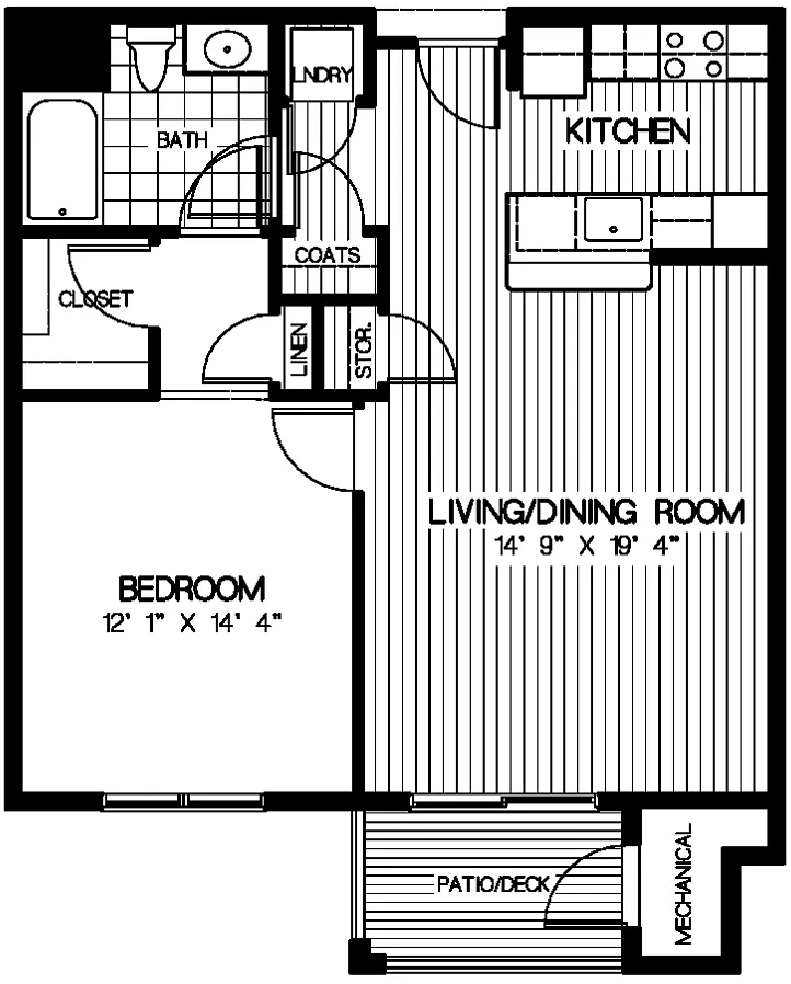 Floor plan A1A