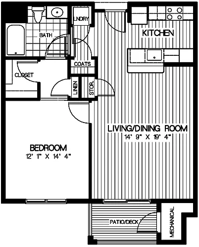 Floor plan A1A