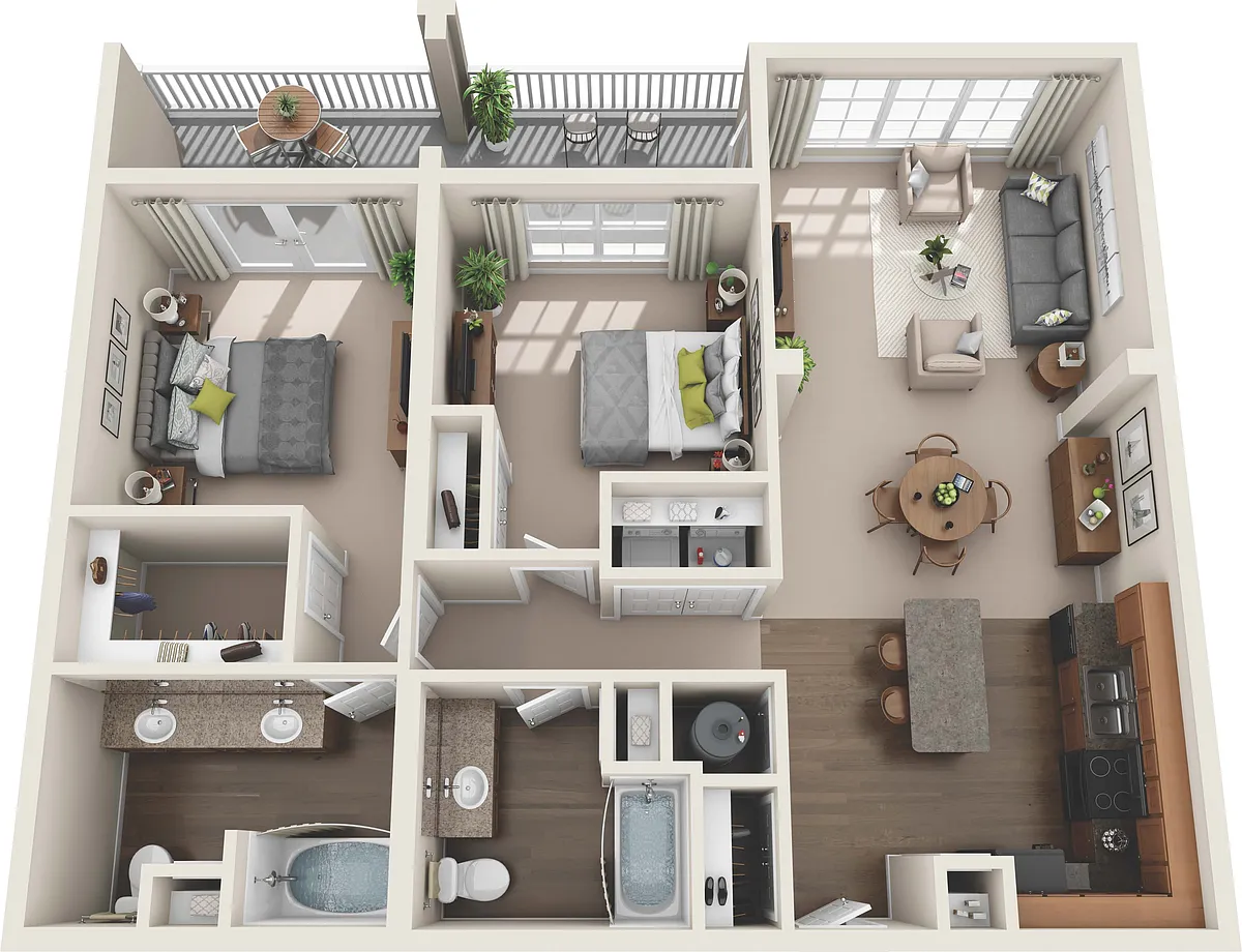Floor plan The Willow