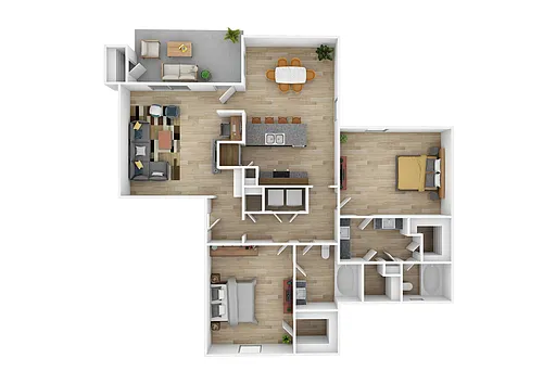 Floor plan Andean