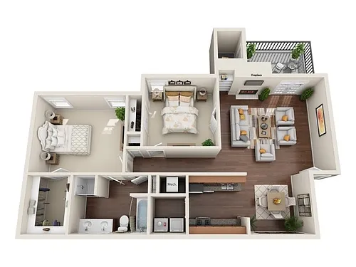 Floor plan The Evergreen
