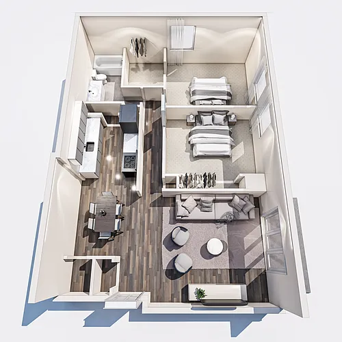 Floor plan The Barchester