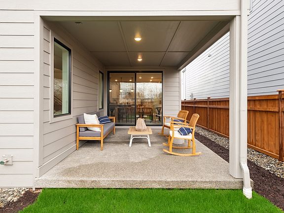 Fenced Rear Yard and Covered Patio