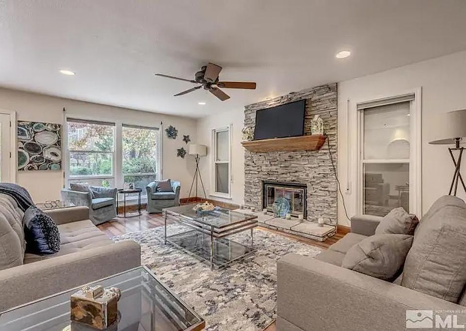 Our cozy living room!