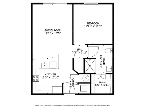 Floor plan A2 with balcony