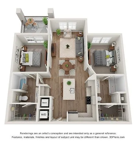 Floor plan Auger