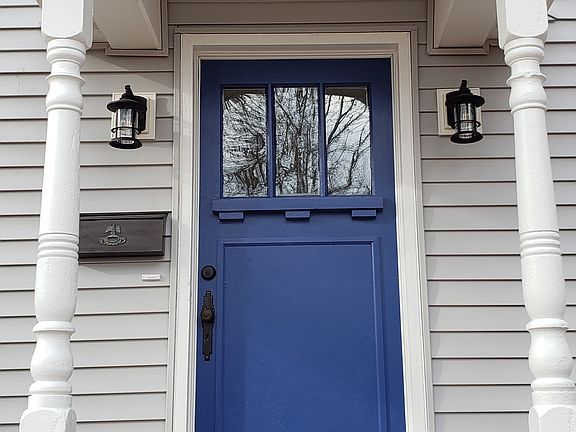 Classic covered front porch
