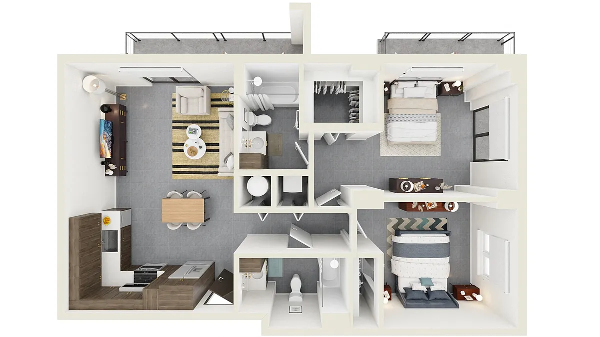 Floor plan B9