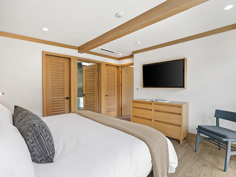 1 of 3 stunningly comfortable bedrooms.