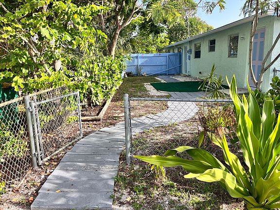 Fenced in yard