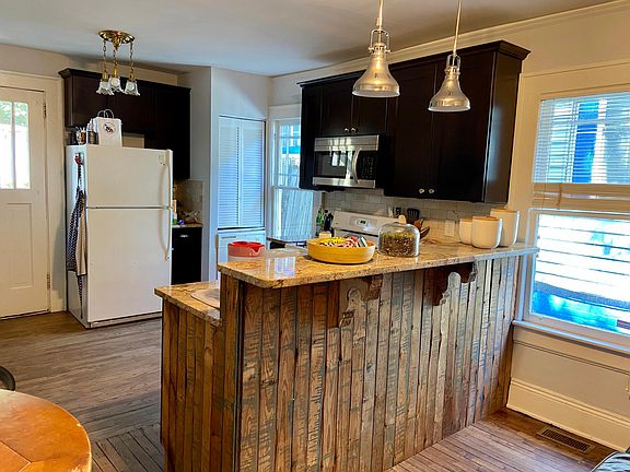 Peninsula has all the character with the reclaimed wood