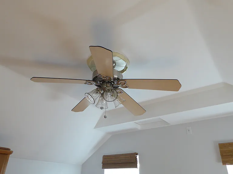 ceiling fan upstairs