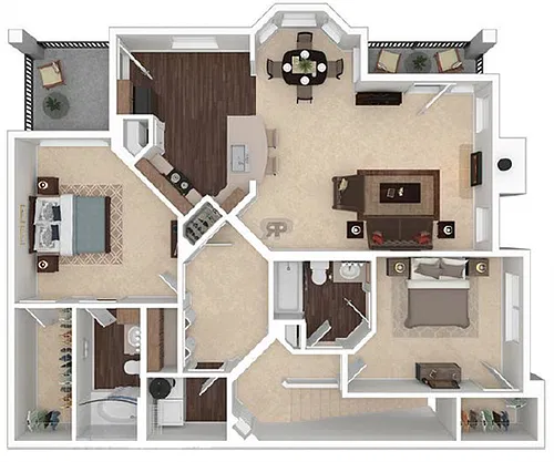 Floor plan B4
