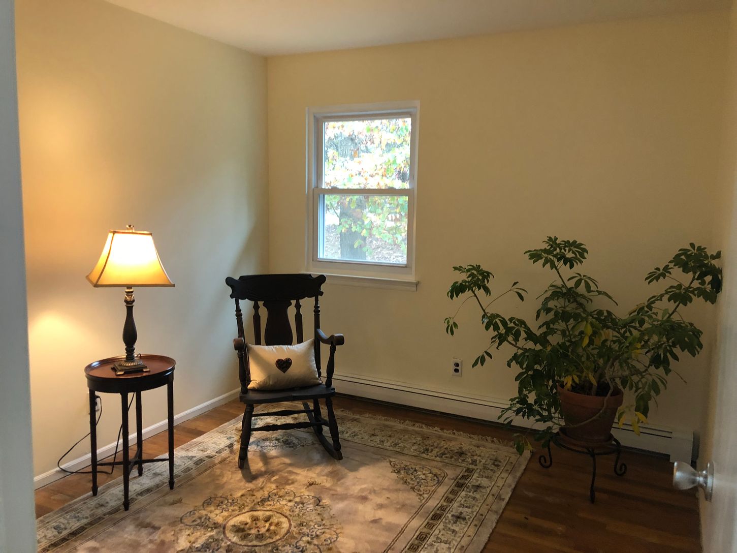  One of two guest bedrooms.