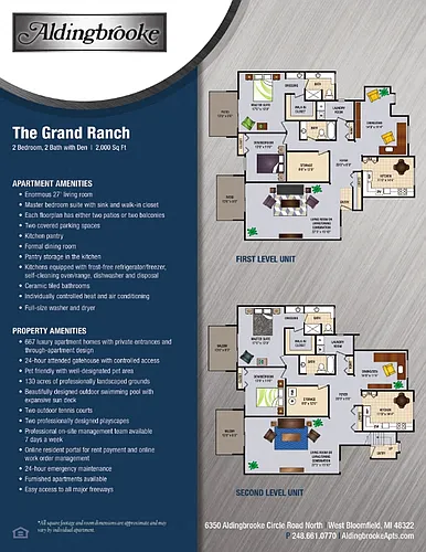 Floor plan Grand Ranch