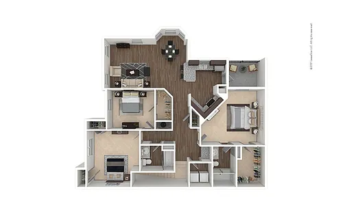 Floor plan C1A - Sweetwater