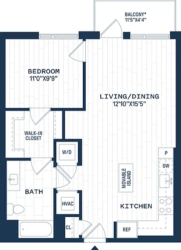 Floor plan A101