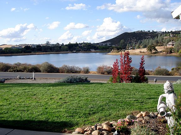 Lake view front door