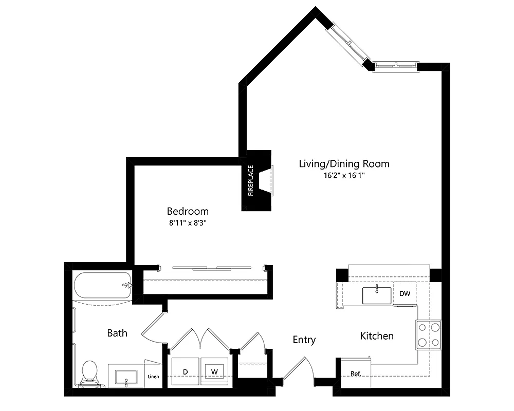 Floor plan E1Q2