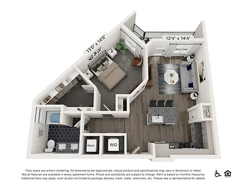 Floor plan A4