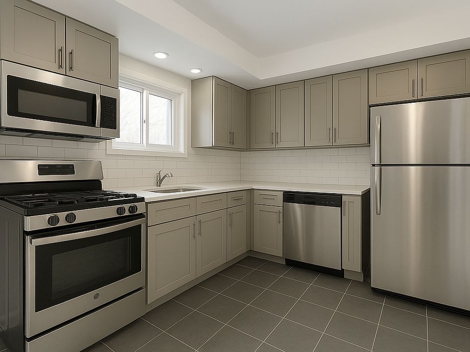 Rendering of kitchen after renovation