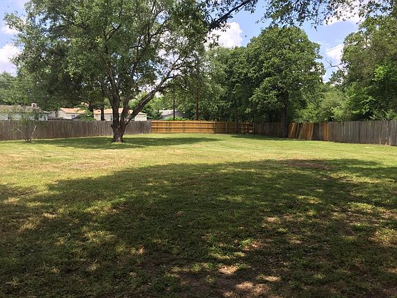 huge backyard