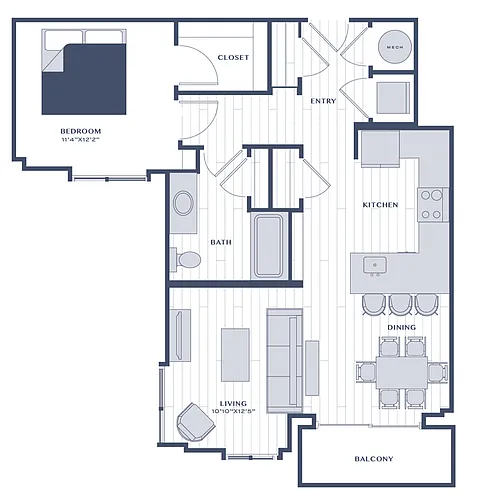Floor plan Tanglewood
