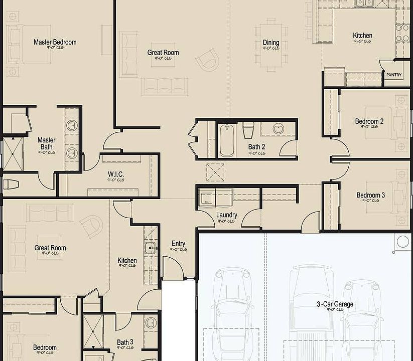 The Tamarack Plan, The Traditions Collection at Legacy Trails, Fernley