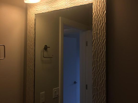 2nd bathroom light and mirror