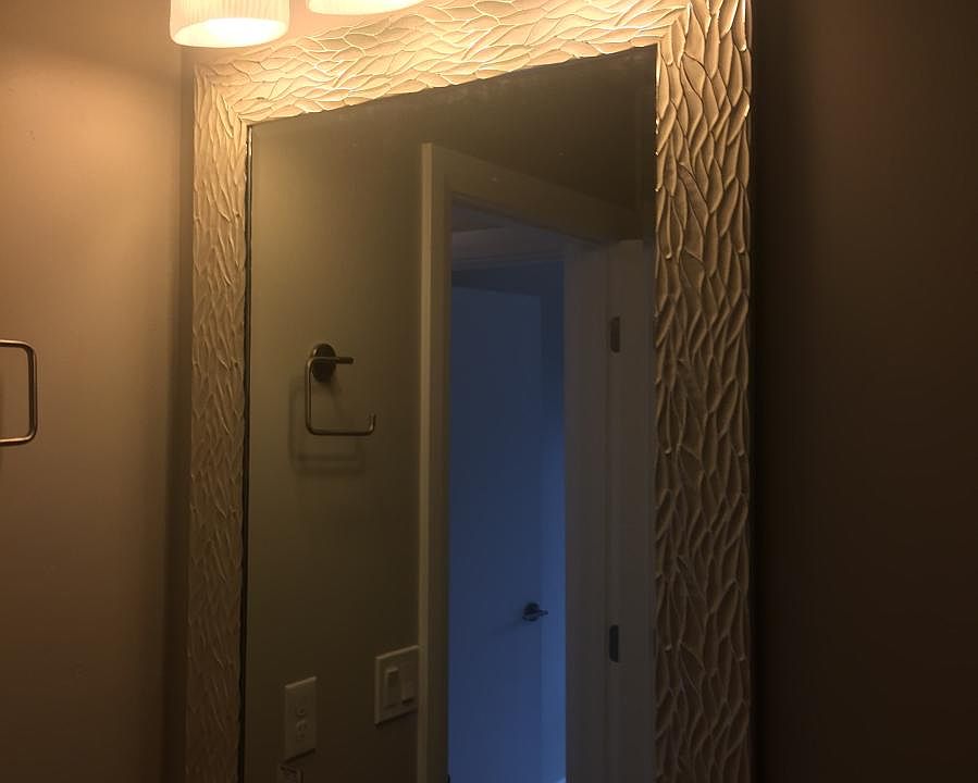 2nd bathroom light and mirror