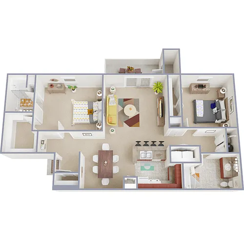 Floor plan B1-LR