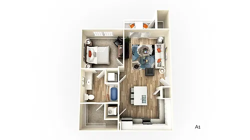 Floor plan A1