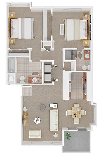 Floor plan Hampton