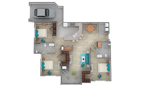 Floor plan C3R