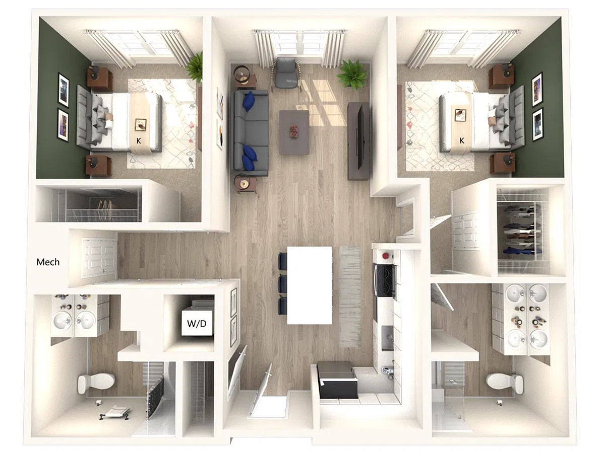 Floor plan B1
