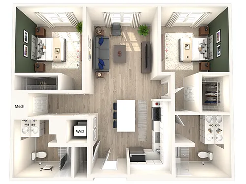 Floor plan B1