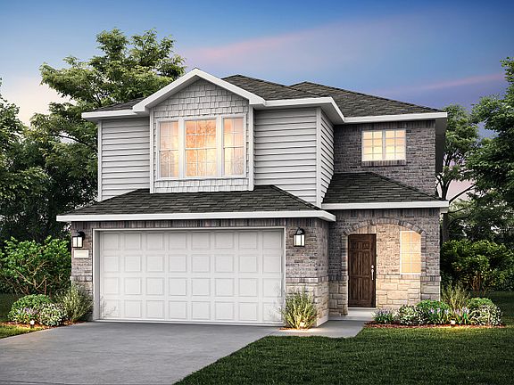 The Coolidge, a 2-story new construction home showing Home Exterior Q