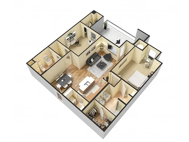 Floor plan Buchea