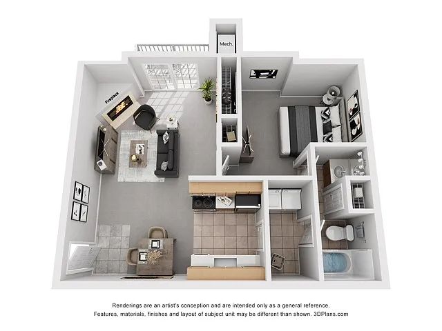 Floor plan The Kensington